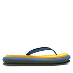 

В'єтнамки Tory Burch Layered Flip Flop 135005 Navy Sea/Golden Bright/navy Sea 400, Cиній