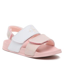 Calvin Klein Jeans Sandalias Calvin Klein Jeans Velcro Sandal V1A2-80524-1601 M Pink/White X054