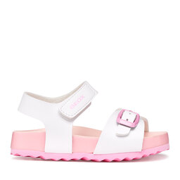 Geox Sandalen Geox B Sandal Chalki Girl B652RA 000BC C0406 M Weiß