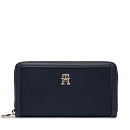 Tommy Hilfiger Liels sieviešu maks Tommy Hilfiger Th Essential S Large Za AW0AW15749 Space Blue DW6