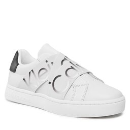 

Снікерcи Calvin Klein Jeans Classic Cupsole Elast Lth YW0YW01443 Bright White/Creamy White/Black 02Y, Білий