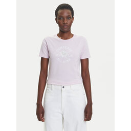 Converse Converse T-Shirt Floral Chuck Taylor 10027751-A03 Rosa Regular Fit