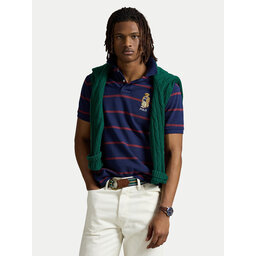 Polo Ralph Lauren Polo Ralph Lauren Pólóing 710971839001 Sötétkék Custom Slim Fit