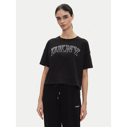 DKNY Sport DKNY Sport Marškinėliai DP5T1223 Juoda Regular Fit