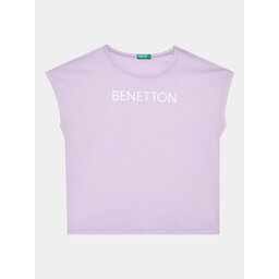United Colors Of Benetton United Colors Of Benetton Футболка 3I1XC10C0 Фіолетовий Regular Fit