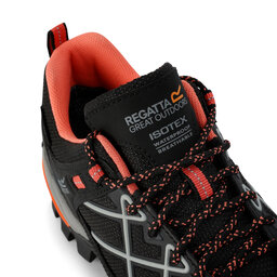 

Трекінгові черевики Regatta LadySamarisIIILow RWF835 Black/Satsuma G63, Чорний