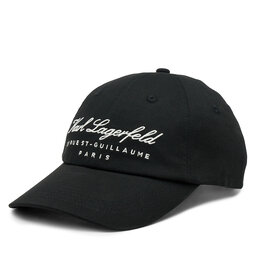 KARL LAGERFELD Kšiltovka KARL LAGERFELD 231W3403 Black A999