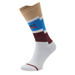

Високі шкарпетки unisex Tommy Jeans 701220283 White/Blue 003, Кольоровий