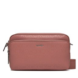 Calvin Klein Torebka Calvin Klein Ck Must Camera Bag Lg Epi Mono K60K609895 Ash Rose Mono VB8