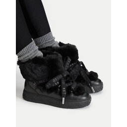 Guess Schneeschuhe Guess FLFUEK FUR10 Schwarz