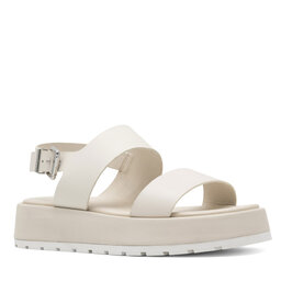 Simple Sandále Simple BILBAO-109609 Ivory