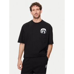KARL LAGERFELD KARL LAGERFELD T-Shirt 755099 542270 Μαύρο Regular Fit