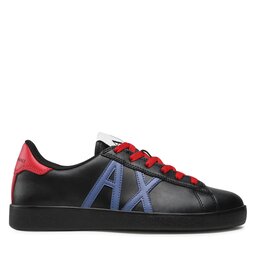 

Снікерcи Armani Exchange XUX016 XCC71 A017 Black/Blue, Чорний