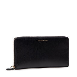 Emporio Armani Cartera grande para mujer Emporio Armani Y3H168 YH15A 81386 Nero