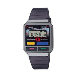 Casio Uhr Casio Vintage Edgy Stranger Things A120WEST-1AER Grey