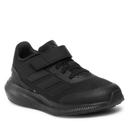 adidas Apavi adidas Runfalcon 3.0 Sport Running Elastic Lace Top Strap Shoes HP5869 Melns
