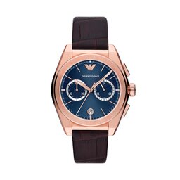 Emporio Armani Klocka Emporio Armani Federico AR11563 Rose Gold/Brown