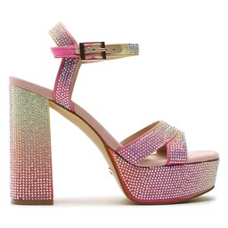 

Босоніжки Guess Zeline FL6ZLE SAT03 PINK, Рожевий