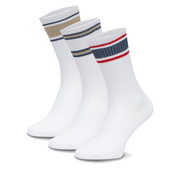 Beverly Hills Polo Club Duge čarape Beverly Hills Polo Club CEO_LA_BHPC_20434_Z_AW2025_(3-PACK) Bijela