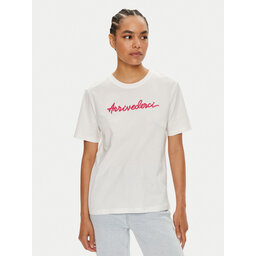 Vila Vila Camiseta Sybil 14097444 Blanco Regular Fit