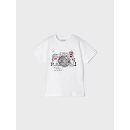 Mayoral Mayoral T-Shirt 3003 Λευκό Regular Fit