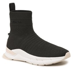 Calvin Klein Сникърси Calvin Klein Knit Sock Boot HW0HW01539 Ck Black BEH
