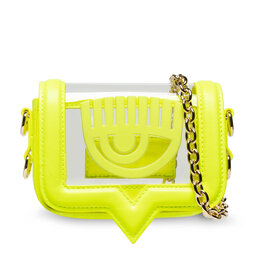 Chiara Ferragni Rankinė ant juosmens Chiara Ferragni 72SB4BA4 Yellow Neon 1