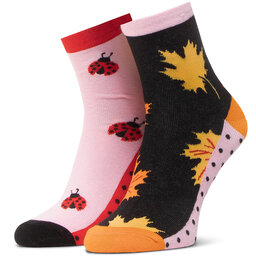 Dots Socks Чорапи дълги дамски Dots Socks DTS-SX-459-R Розов