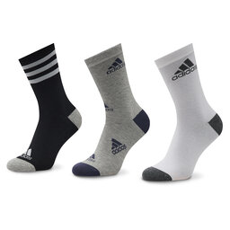adidas Skarpety Wysokie Dziecięce adidas Graphic Socks 3 Pairs HN5736 Czarny