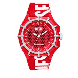 Diesel Zegarek Diesel Framed DZ4621 Red