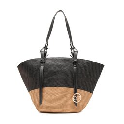 Nobo Handväska Nobo NBAG-XP0370-CM20 Czarno/Beżowy