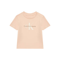 Calvin Klein Jeans Calvin Klein Jeans Marškinėliai Monogram IN0IN00001 Rožinė Regular Fit