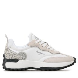 

Снікерcи Pepe Jeans Lucky Leo PLS31486 Factory White 801, Білий