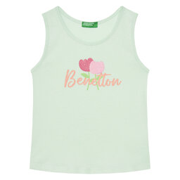 United Colors Of Benetton United Colors Of Benetton Felső 3I1XGH012 Zöld Regular Fit