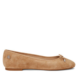 LAUREN RALPH LAUREN Балеринки Lauren Ralph Lauren 802943066001 Кафяв