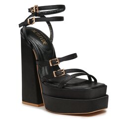 TWINSET Sandály TWINSET 231ACP042 Nero 00006