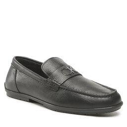 Calvin Klein Mokasíny Calvin Klein Driving Shoe Bold Logo HM0HM00891 Pvh Black BEH