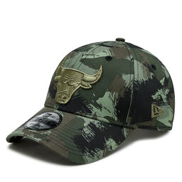 New Era Czapka New Era Painted Aop 940 Bulls 60364494 Khaki