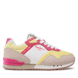 

Снікерcи Pepe Jeans London One G PGS30537 Sorbet Lemon 014, Кольоровий