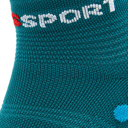 

Низькі шкарпетки unisex Compressport Pro Racing Socks v4.0 Run Low XU00047B Shaded Spruce/Hawaiian Ocean 118, Зелений