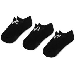 Vans Sada 3 párů dámských vysokých ponožek Vans Classic Kick VN000XNRBLK Černá