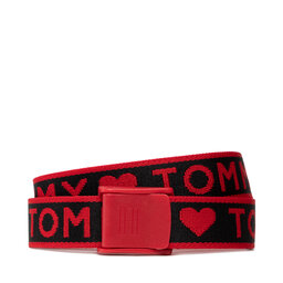 Tommy Hilfiger Curea pentru copii Tommy Hilfiger Plaque Webbing Belt Hearts AW0AW11146 XNL