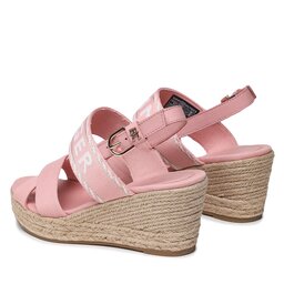 

Еспадрильї Tommy Hilfiger Seasonal Webbing Mid Wedge FW0FW07091 Soothing Pink TQS, Рожевий