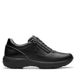 Clarks Αθλητικά Clarks Tivoli Zip 26178732 Μαύρο