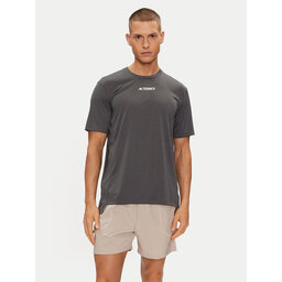 adidas adidas Marškinėliai Terrex Multi T-Shirt HM4048 Juoda Regular Fit