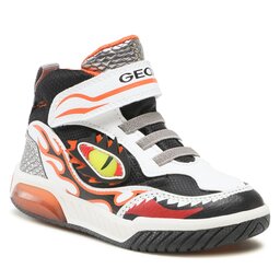 Geox Zapatillas Geox J Inek Boy J369CD 0FEFU C0422 M White/Orange