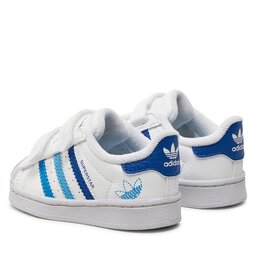 

Взуття adidas Superstar Kids IF3599 Ftwwht/Royblu/Seblbu, Білий