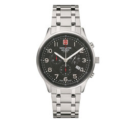 Swiss Alpine Military Uhr Swiss Alpine Military 7084.9137 Black/Silver/Silver