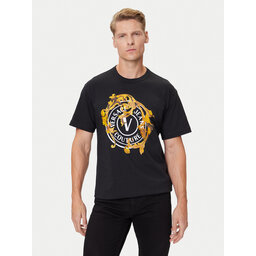 Versace Jeans Couture Versace Jeans Couture Camiseta 79GAHE01 CJ00T Negro Regular Fit