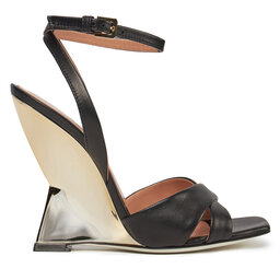Pollini Sandały Pollini SA1602AE1ITEZ000 Czarny